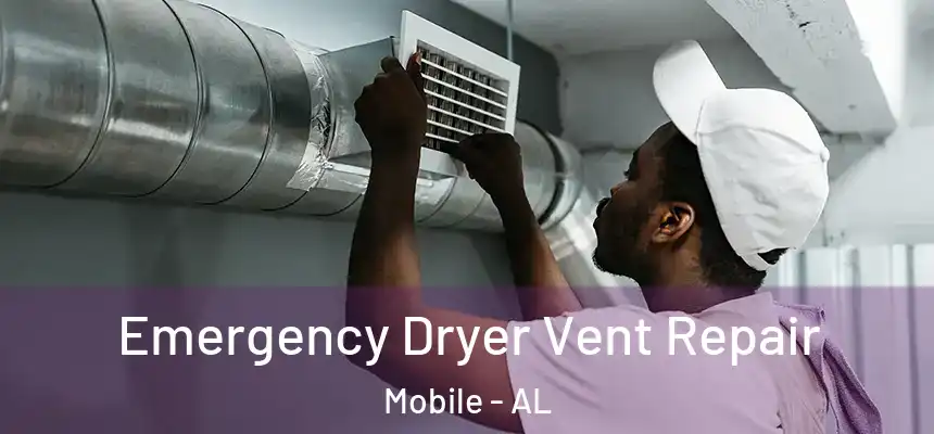  Emergency Dryer Vent Repair Mobile - AL